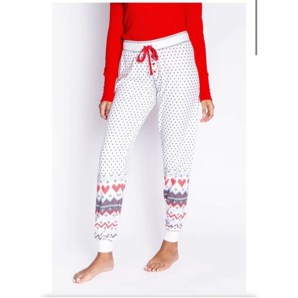 PJ Salvage NWT Happy Fairisle Pajama Bottom - Size 3X - Picture 1 of 8